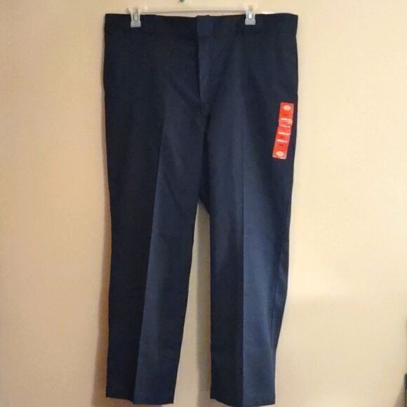 New Dickies 42x30 Navy 874 Original Fit Flex Work Pant - Picture 1 of 7
